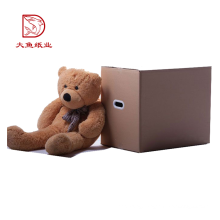 Factory OEM disposable custom square soft toy packaging box